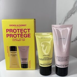 NEW Grown Alchemist Protect Gift Set: FULL SIZE Mineral Sunscreen & Primer Duo